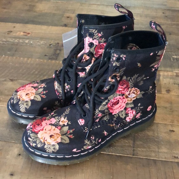 Doc Martens 1460 Victorian Floral boots